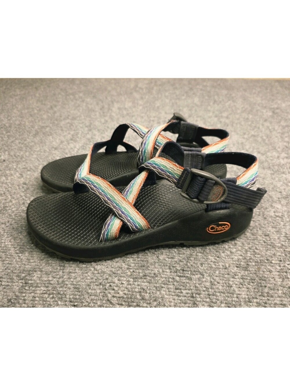 Chaco Z/1 Classic Sandals Women's Size 7 Prism Mint Rainbow Strappy Hiking Sport